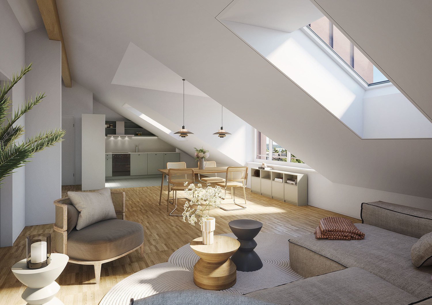2 ½ rooms roof flat, photo 2 of 4