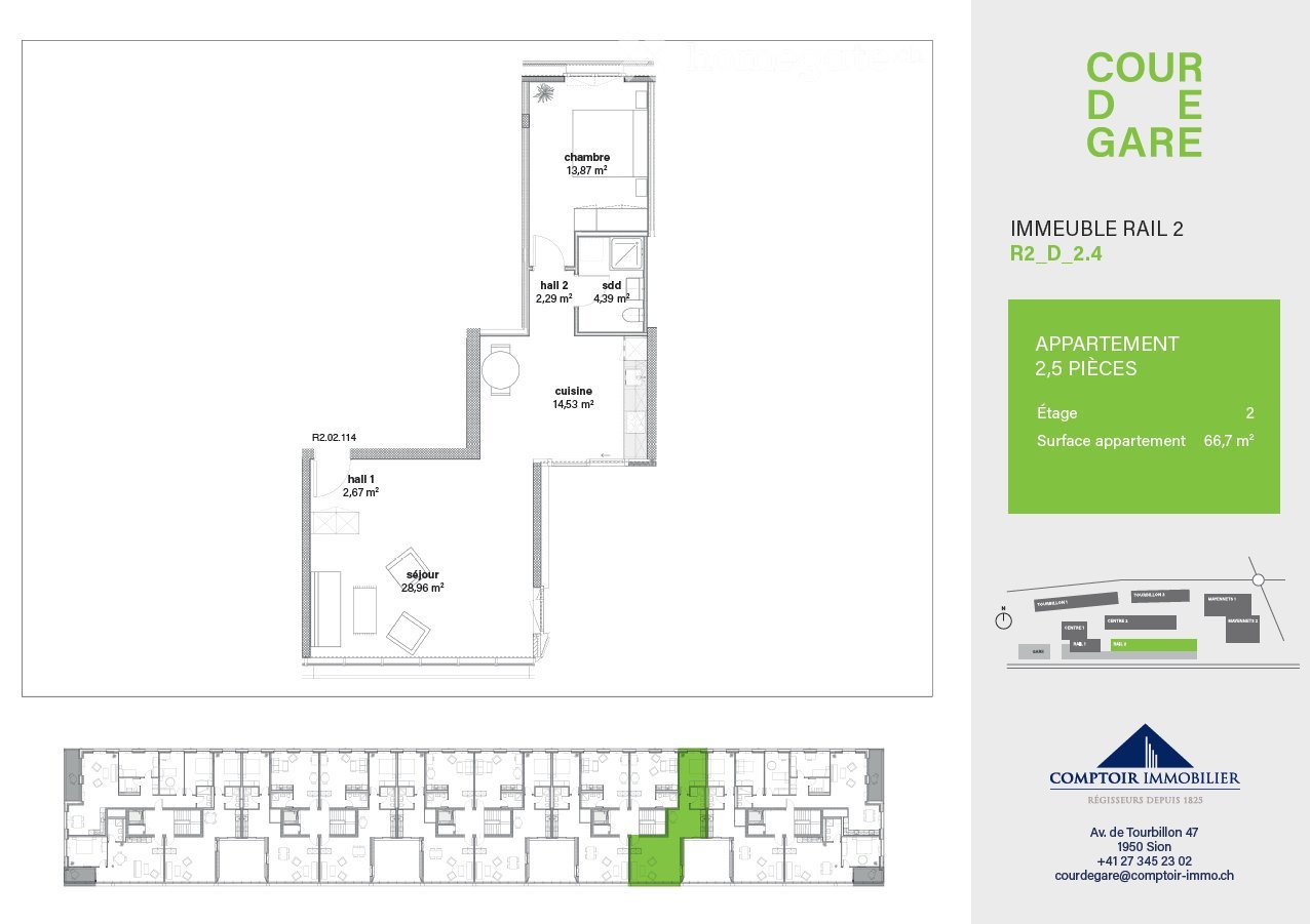 2 ½ rooms apartment, photo 5 of 5