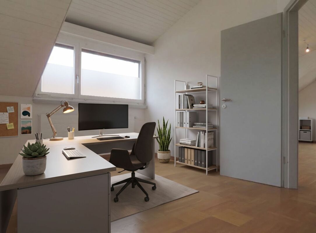 3 ½ locali appartamento mansardato