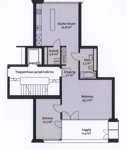 2 ½ rooms apartment, photo 6 of 8