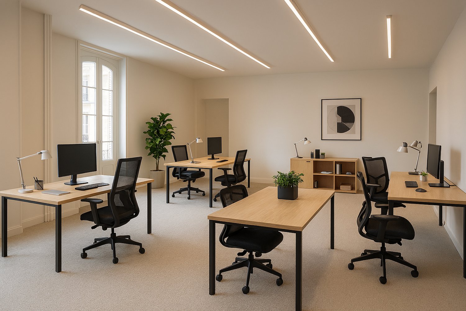 730m² ufficio, foto 3 di 10