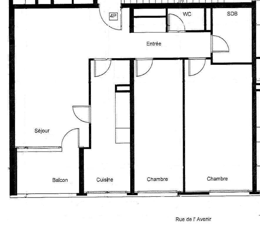 4 rooms apartment, photo 2 of 10