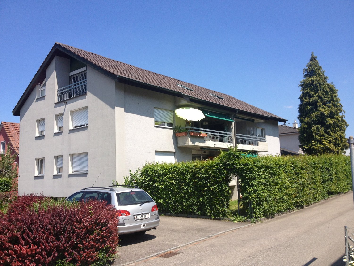 1 ½ rooms roof flat