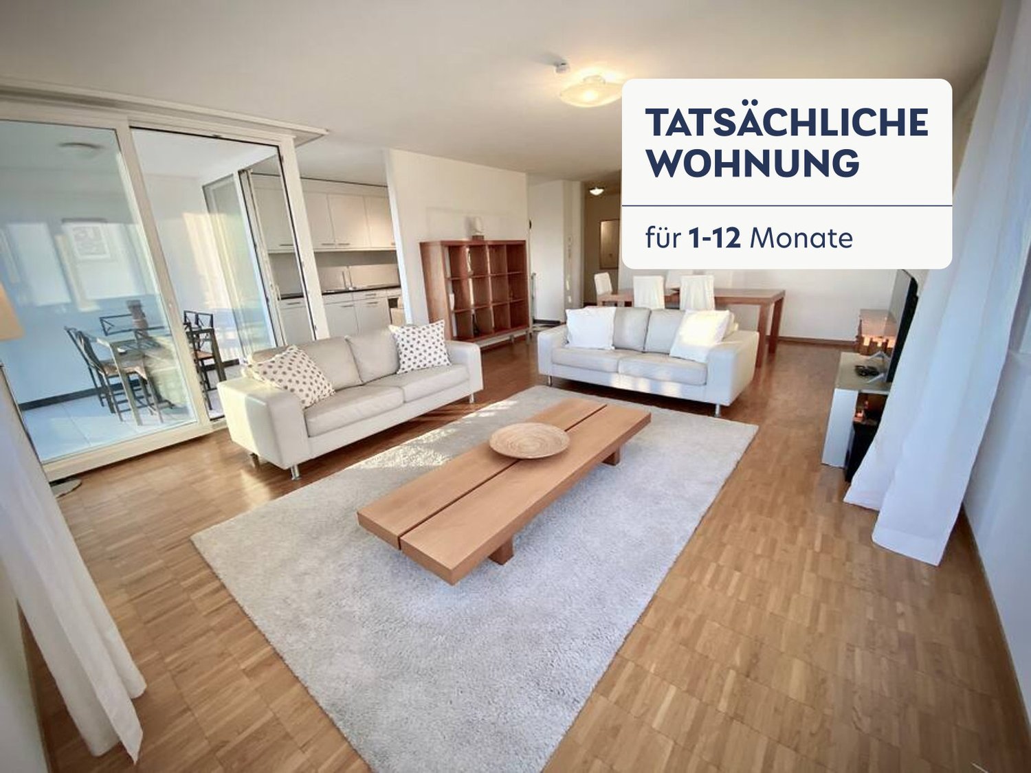 3 pièces appartement meublé