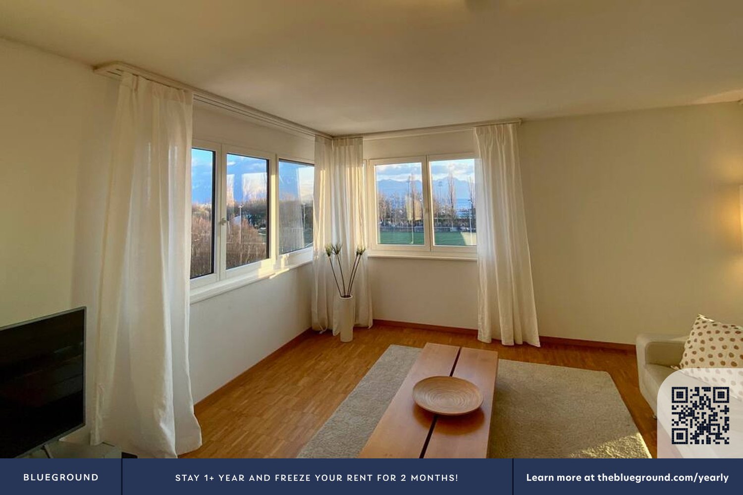 3 pièces appartement meublé