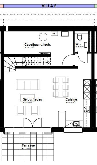1 room single room