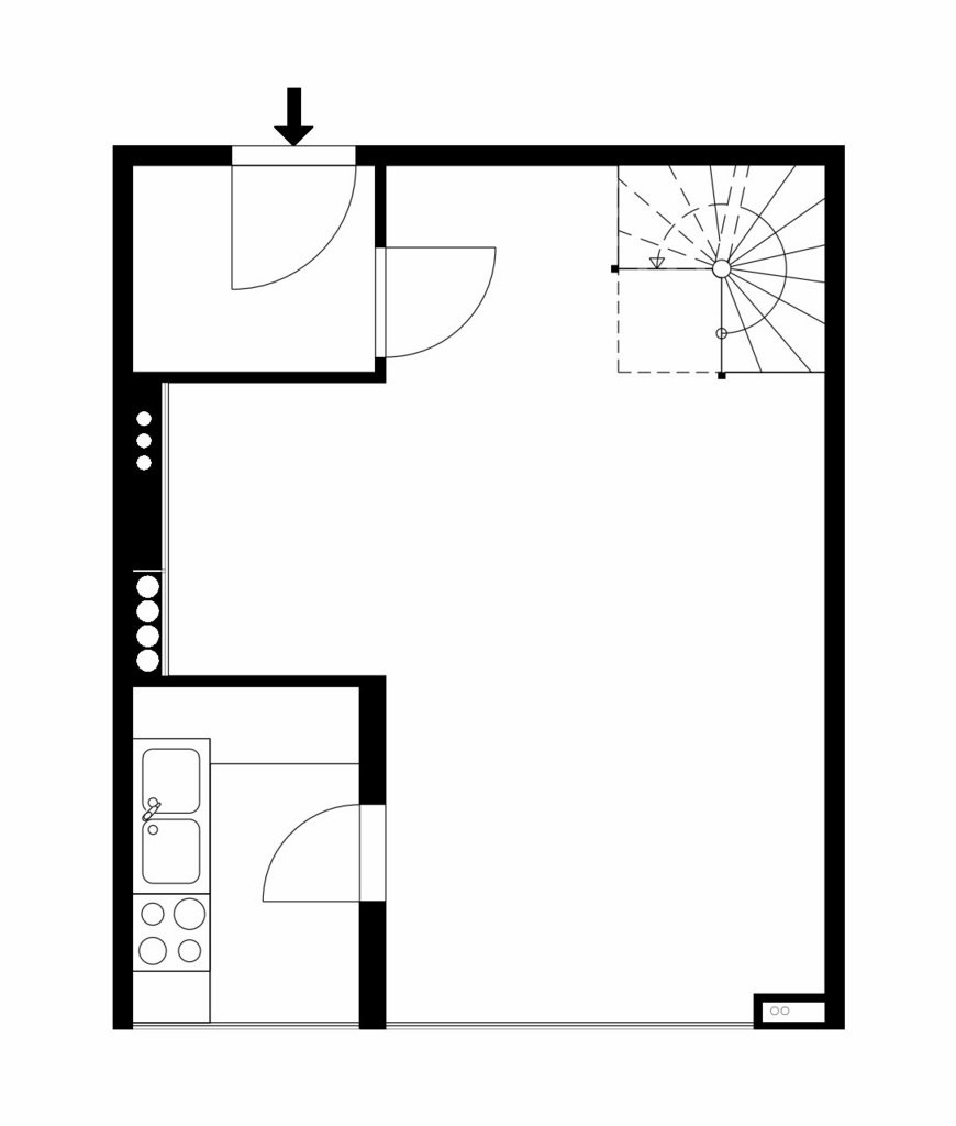 2 rooms duplex, photo 9 of 10