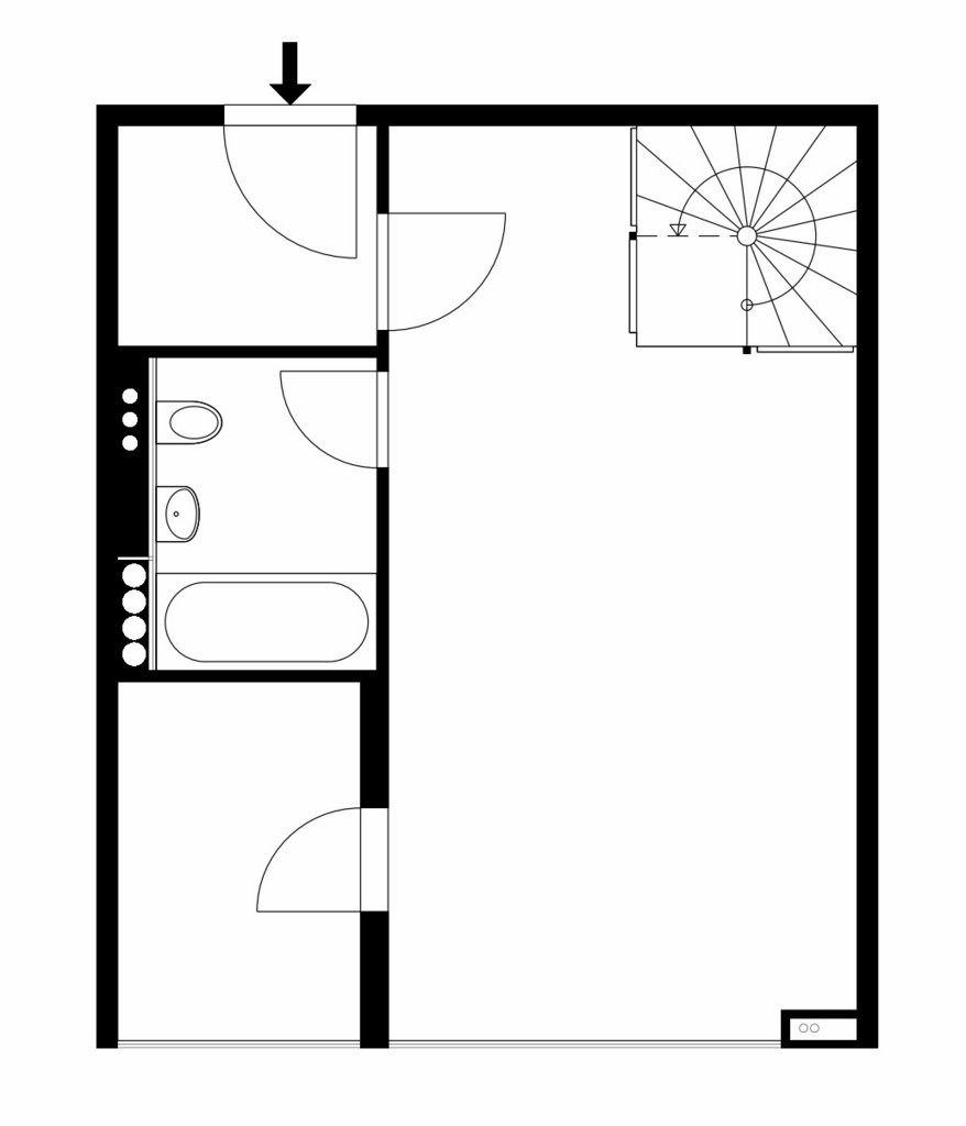 2 rooms duplex, photo 10 of 10