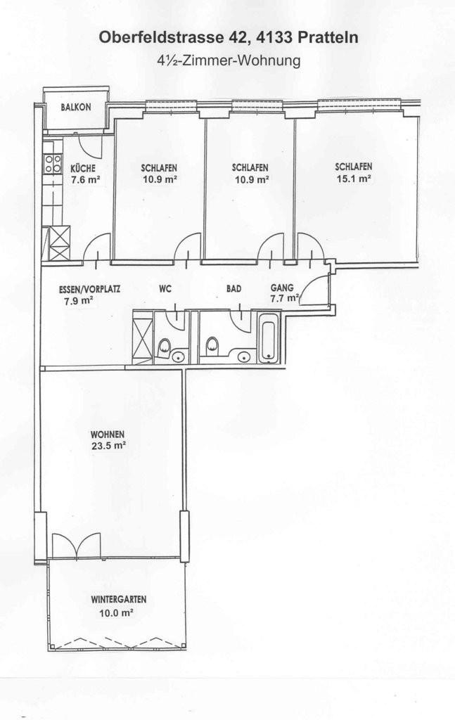 4 ½ rooms apartment, photo 10 of 10