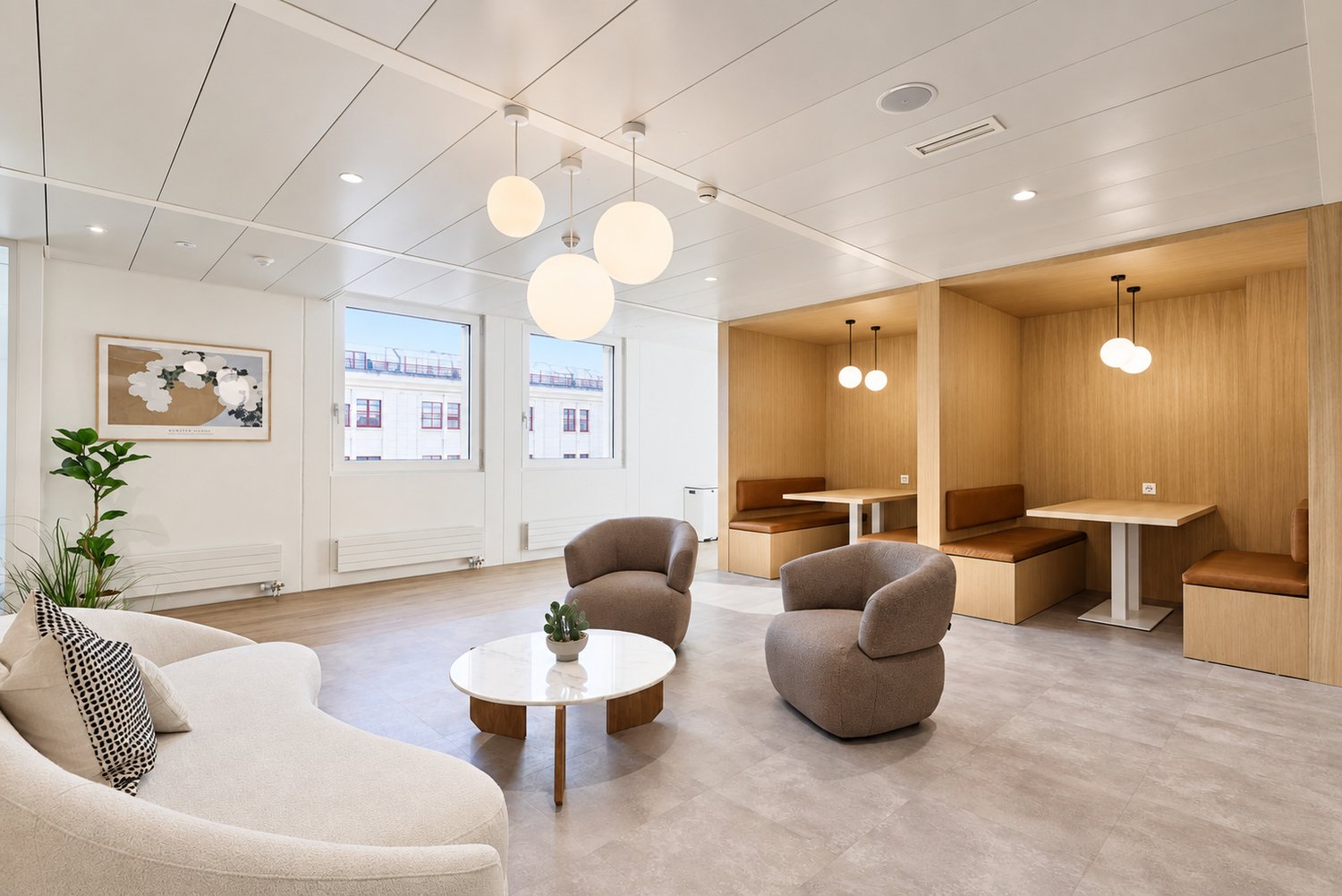 320m² office