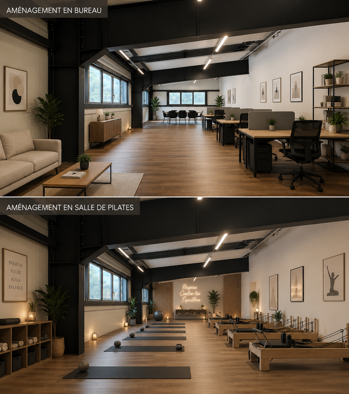 110m² office, photo 2 sur 5