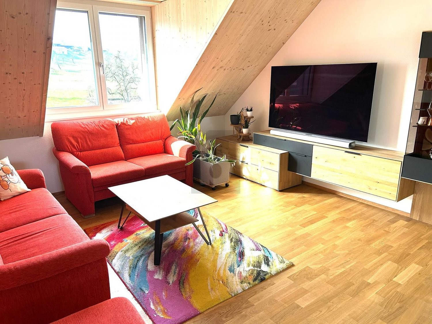 3 ½ rooms attic flat