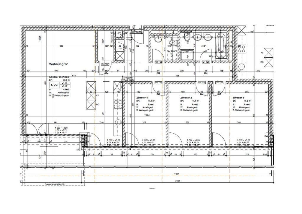 4 ½ rooms apartment