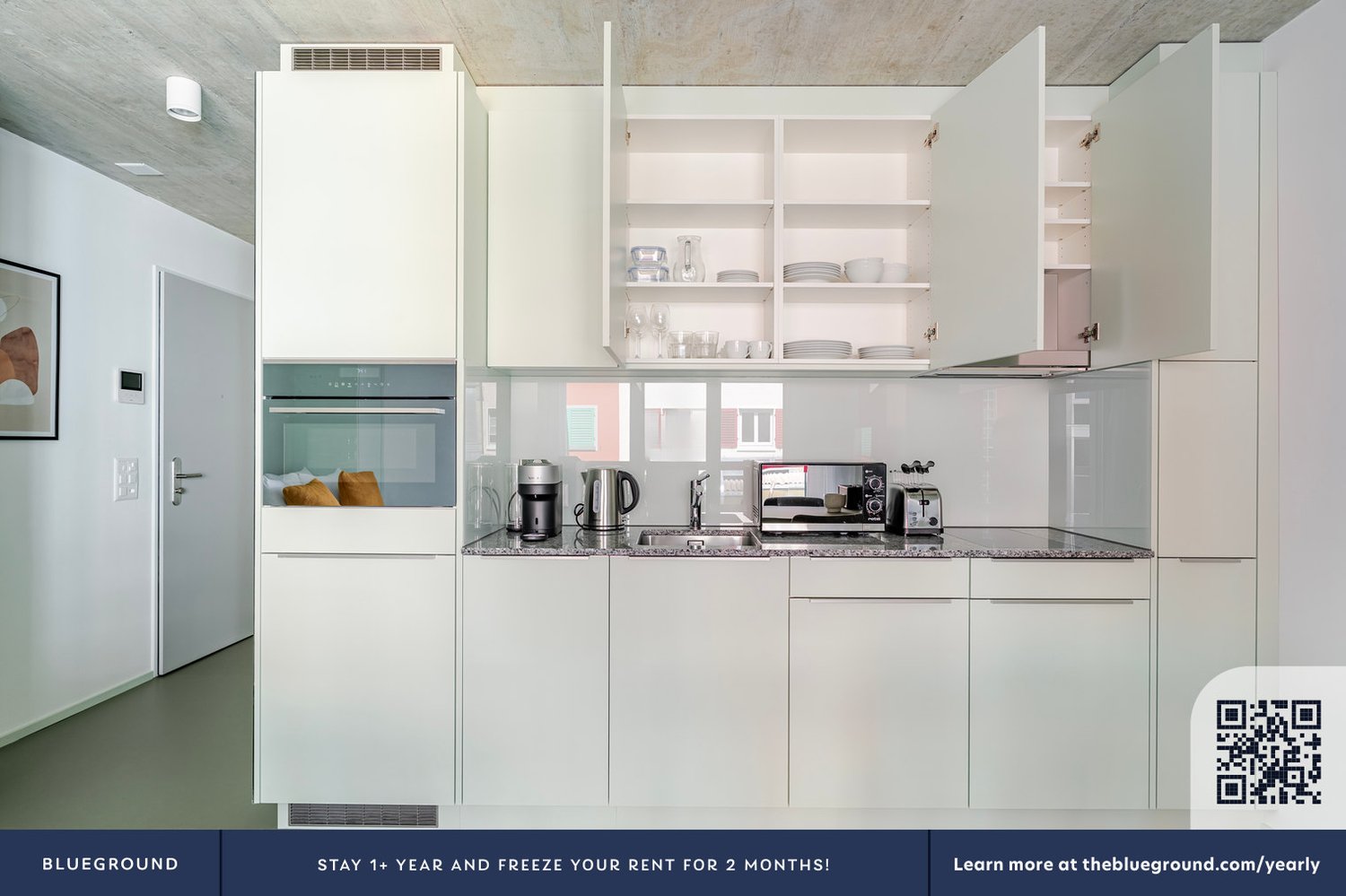 1 ½ pièces appartement meublé