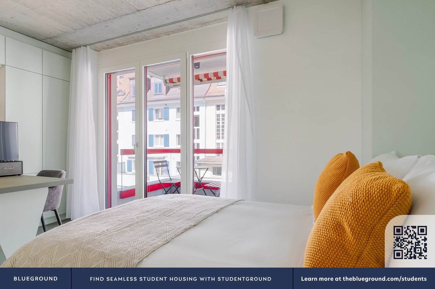 1 ½ pièces appartement meublé