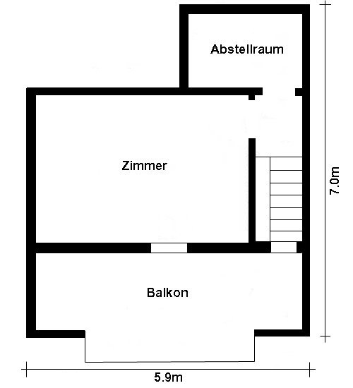 2 rooms duplex, photo 9 of 9