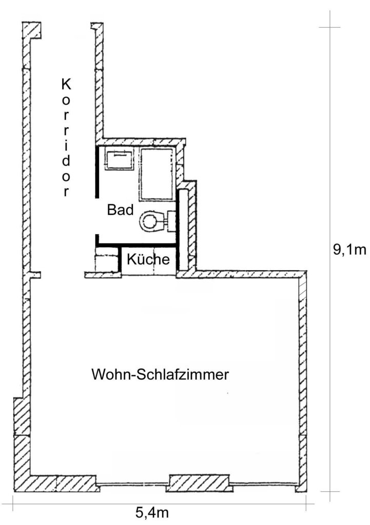 1 room apartment, photo 4 of 4