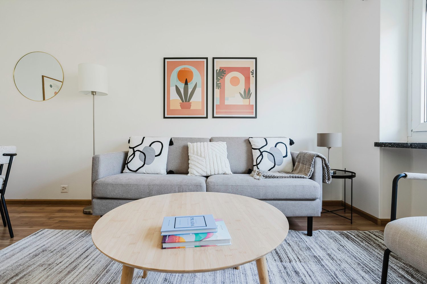 3 ½ rooms furnished flat