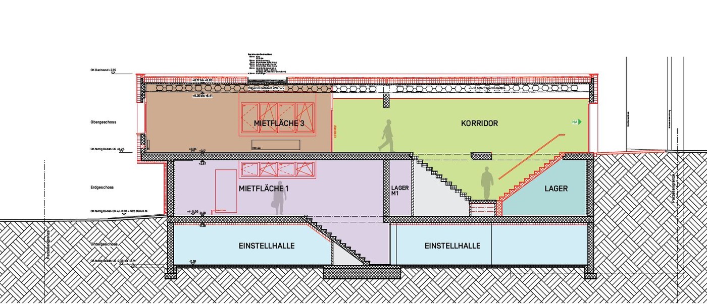 220m² bureau