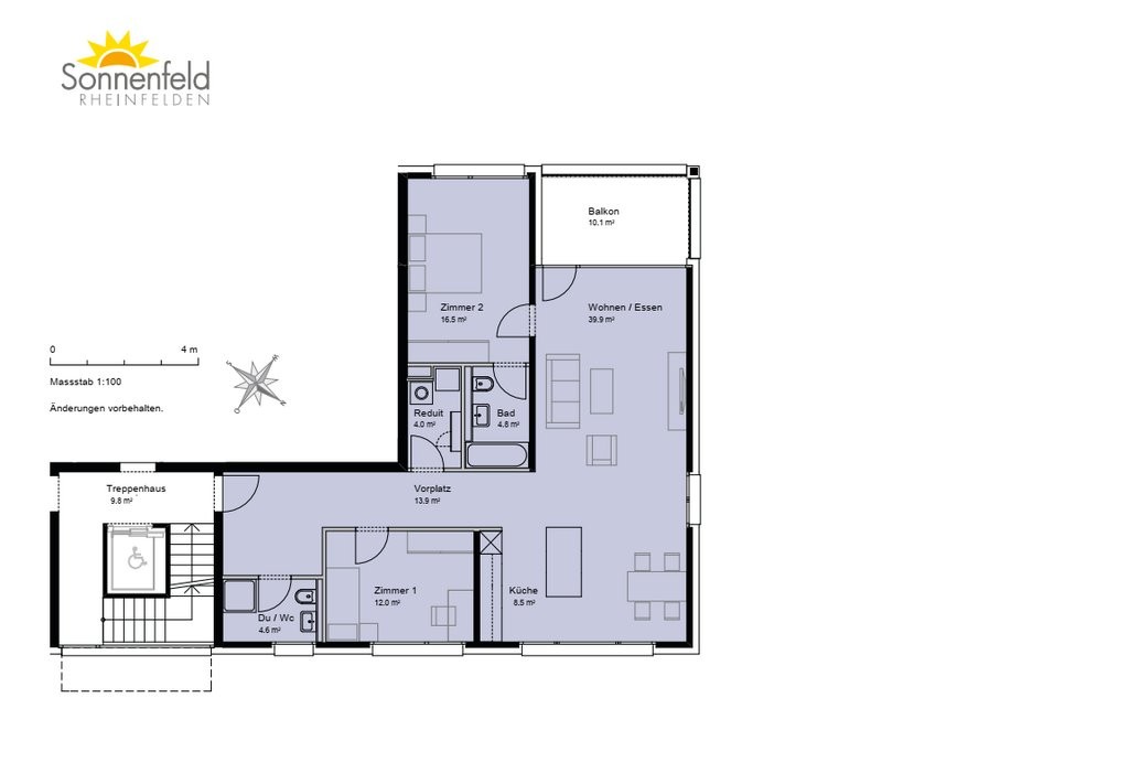 3 ½ pièces appartement, photo 10 sur 10