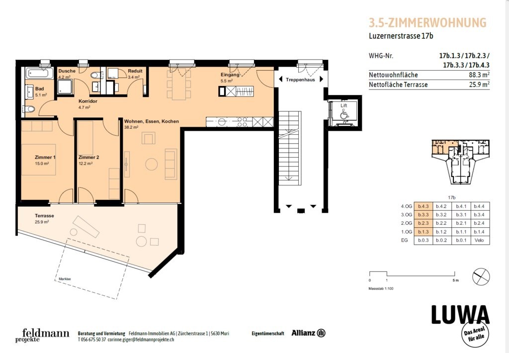 3 ½ rooms apartment, photo 8 of 9