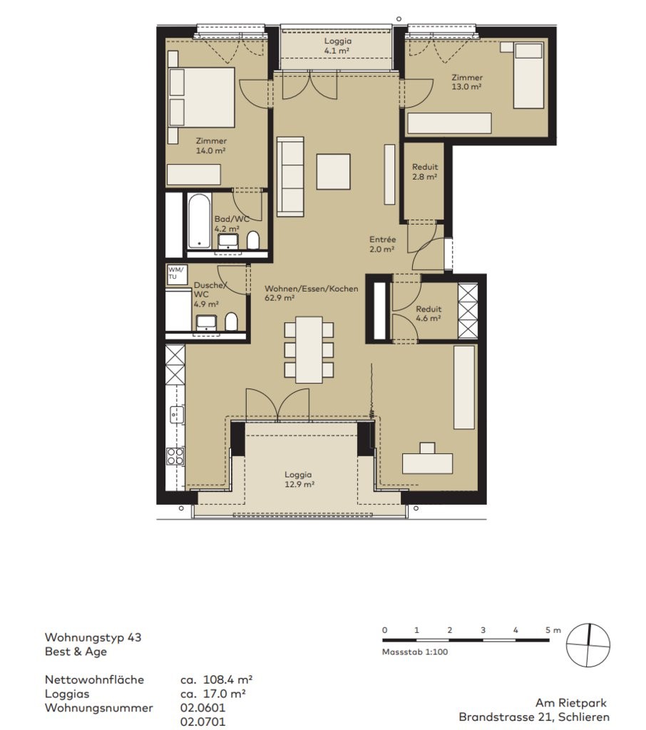 3 ½ rooms apartment, photo 9 of 10