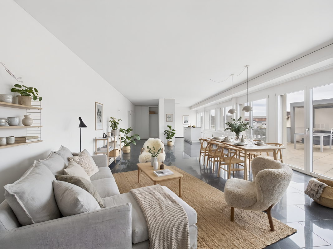 3 ½ rooms terrace flat