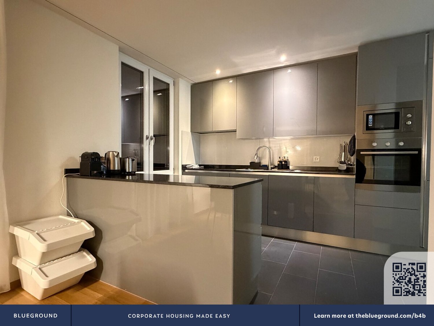 4 rooms furnished flat