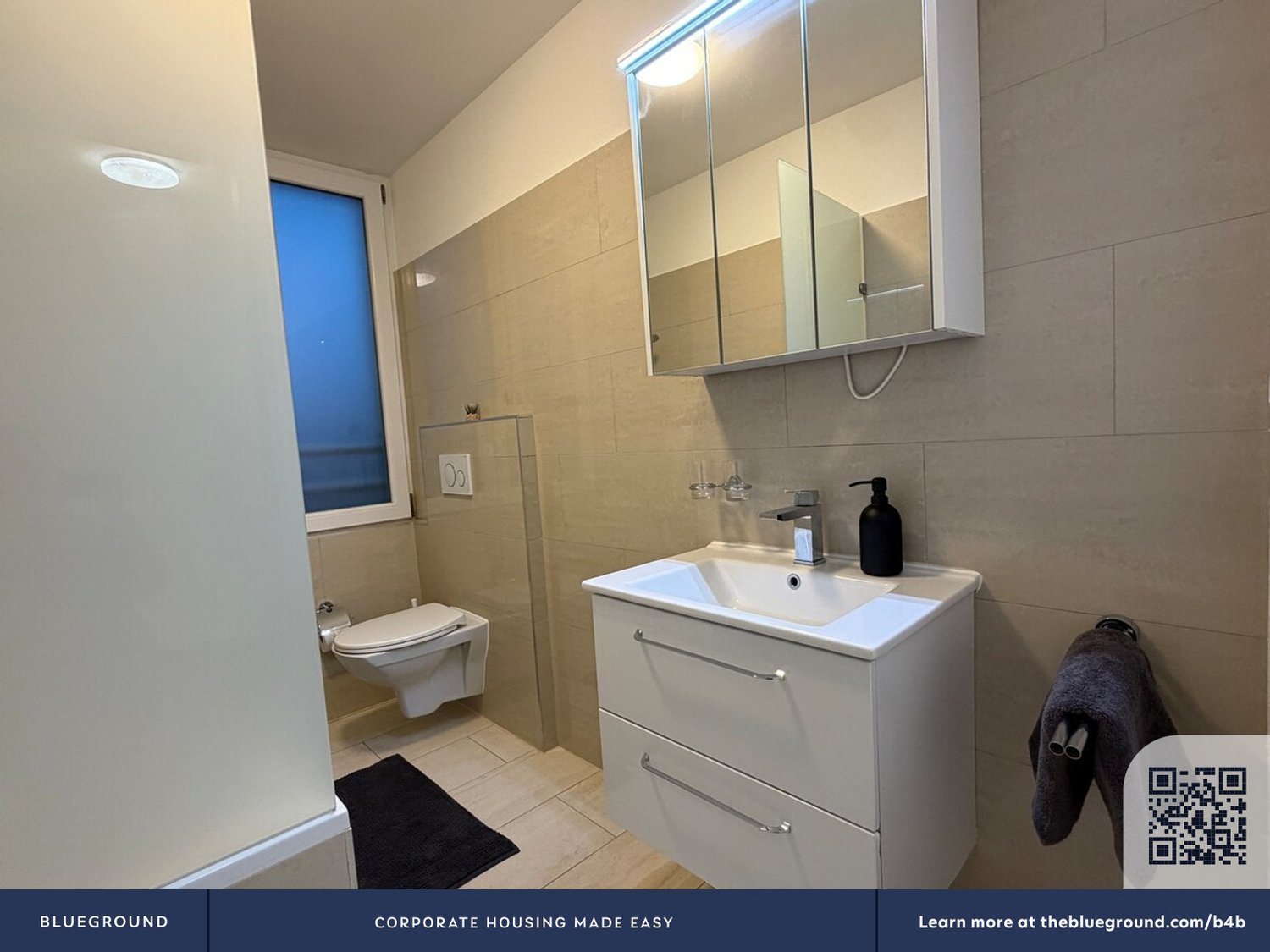 4 rooms furnished flat