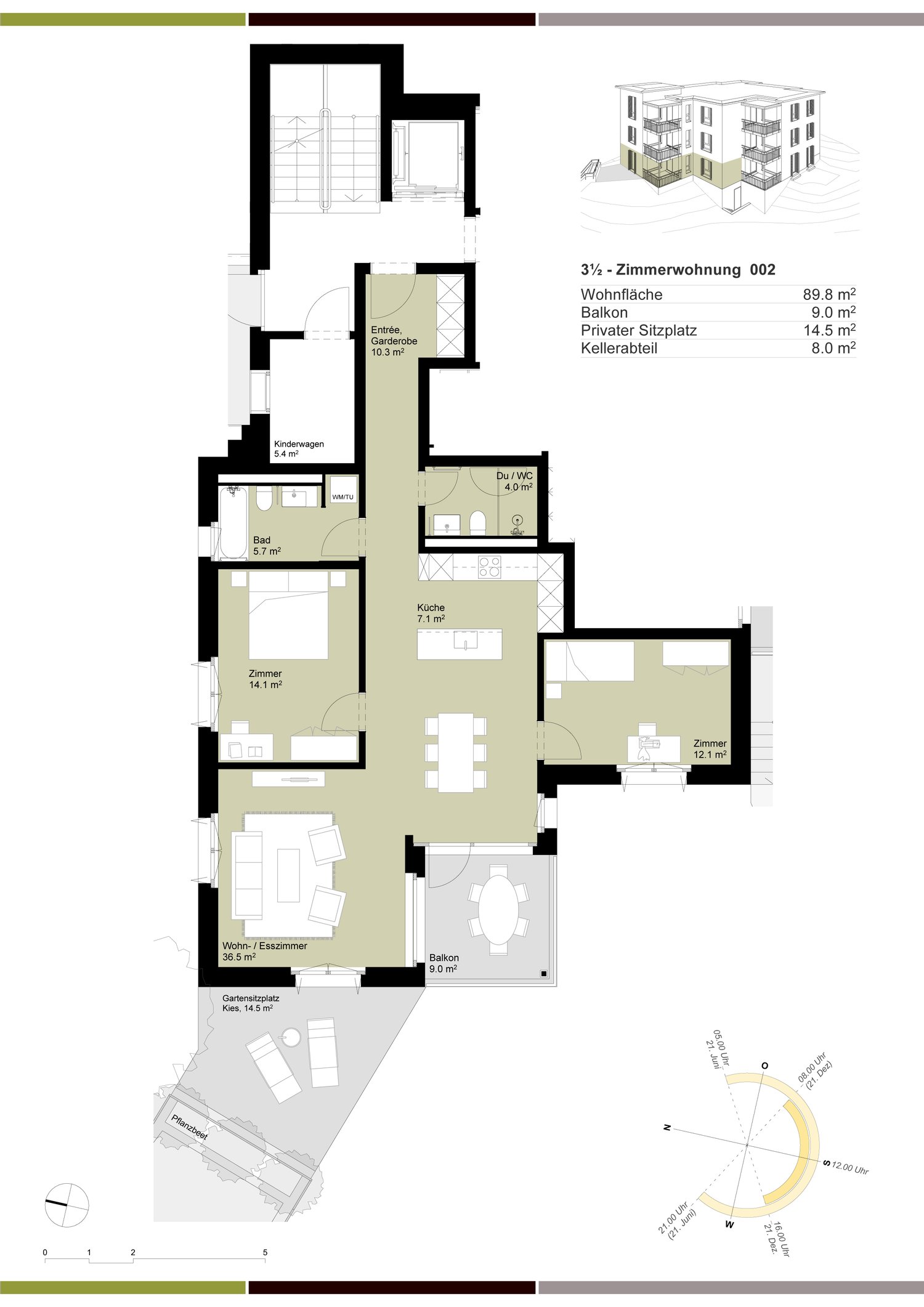 3 ½ rooms apartment, photo 6 sur 8
