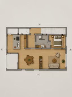 Appartamento di 2 ½ locali