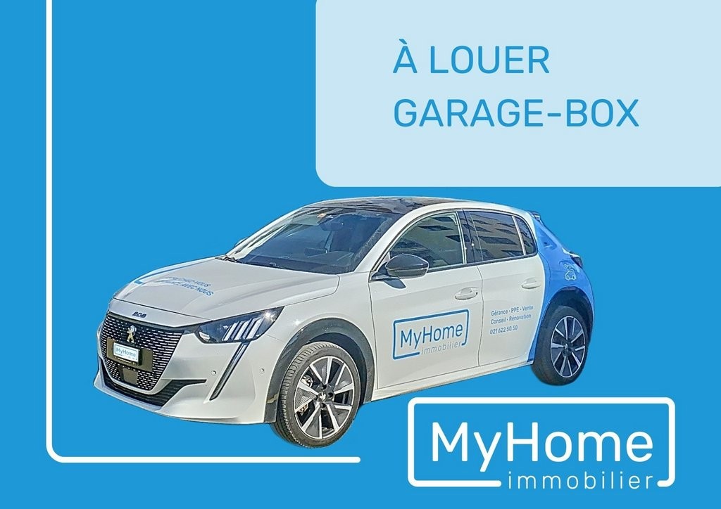 Single garage garage-box available at avenue d'Echallens 62