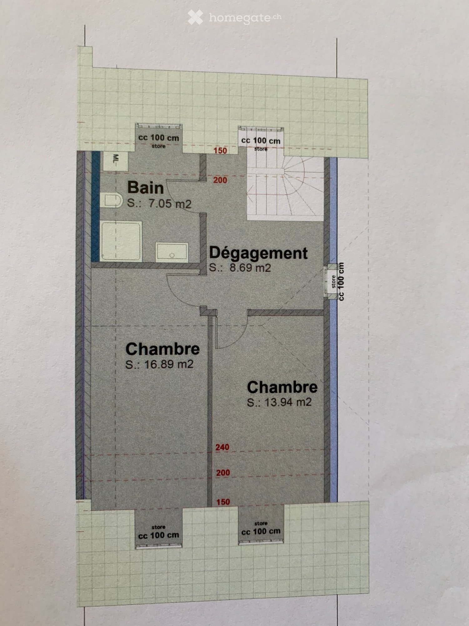2 ½ rooms apartment