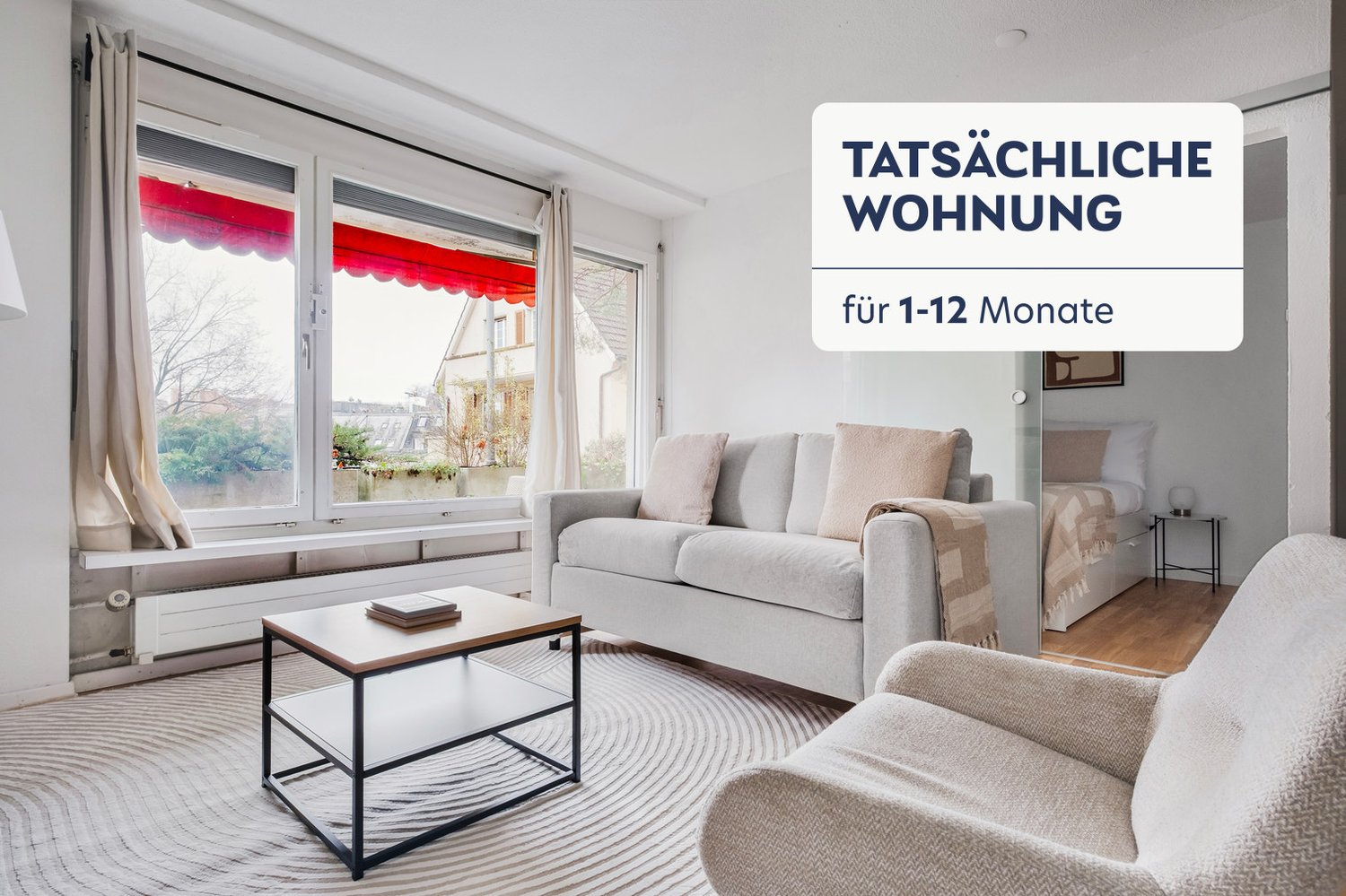 2 ½ rooms furnished flat, photo 1 of 10