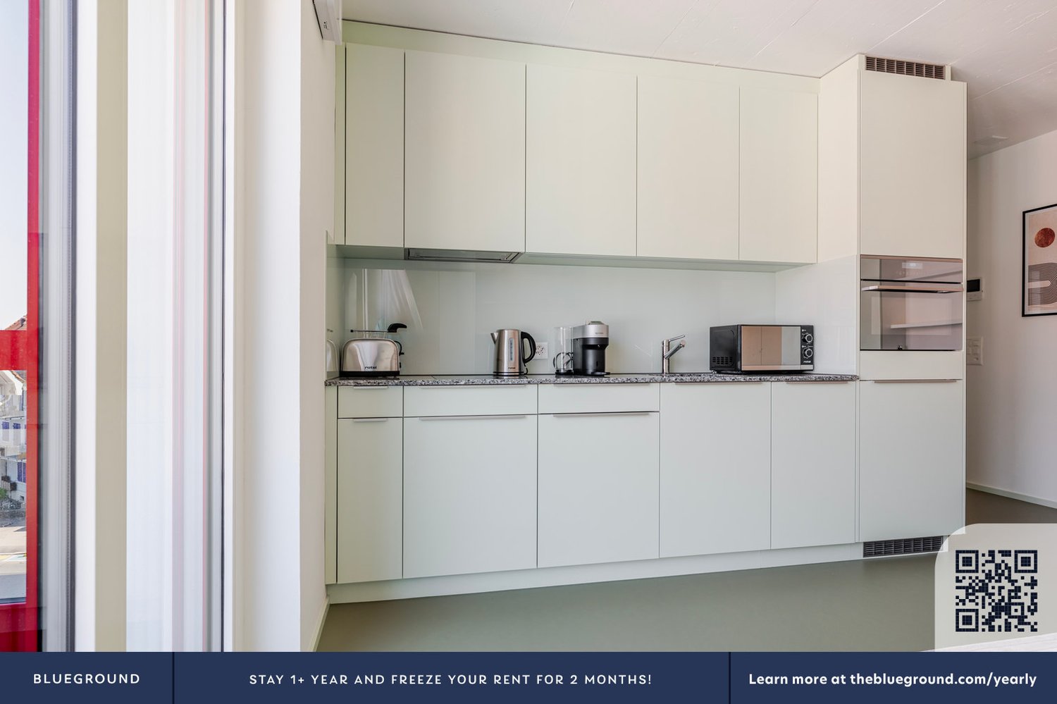 2 ½ pièces appartement meublé
