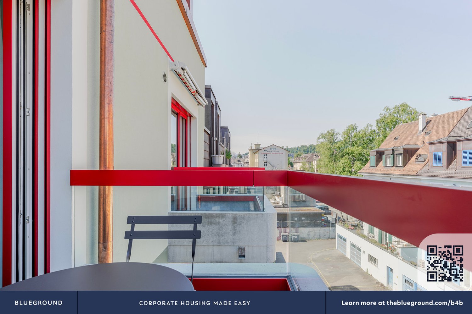 2 ½ pièces appartement meublé