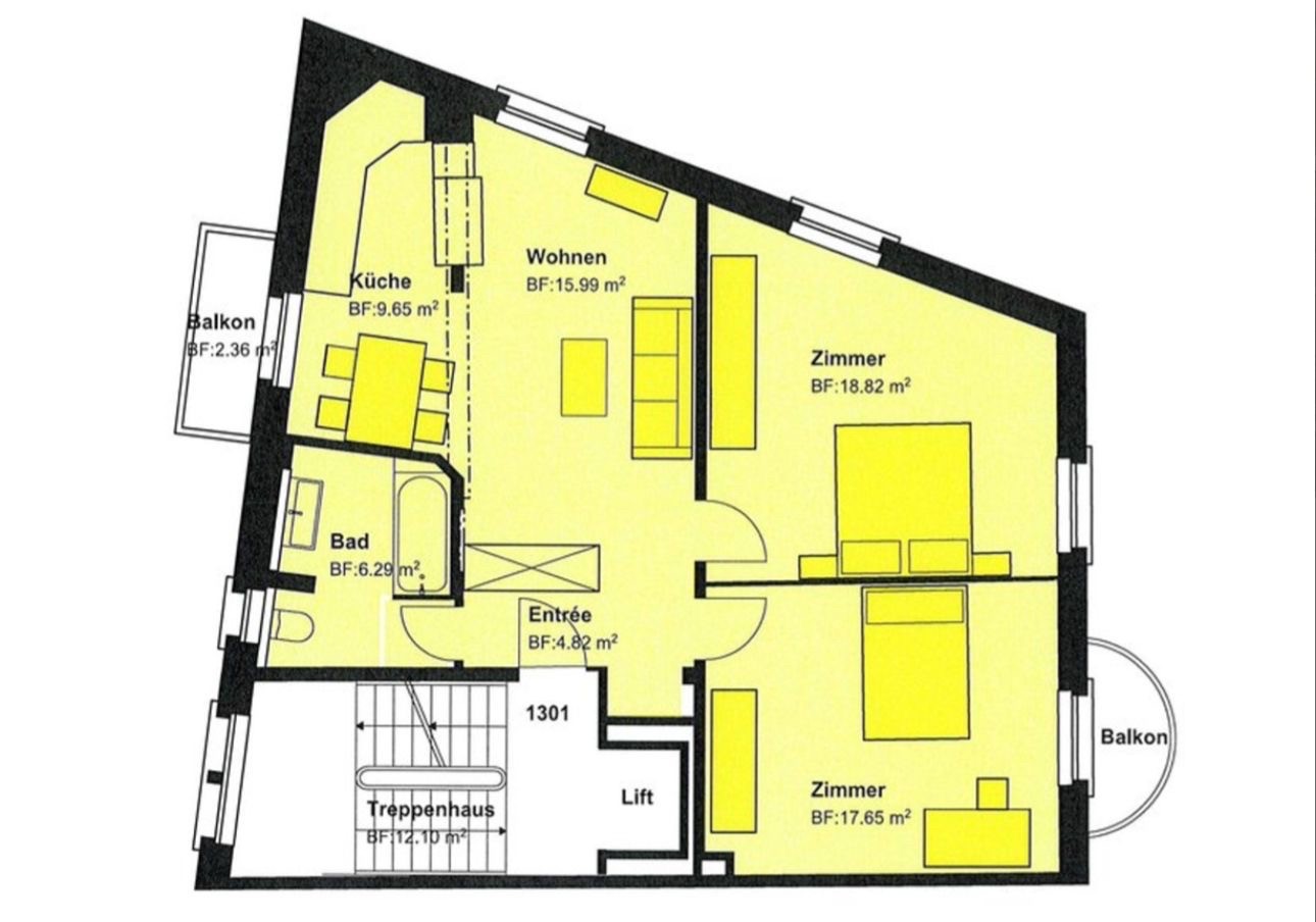 3 rooms apartment, photo 3 of 10