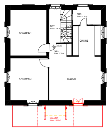 3 ½ rooms apartment