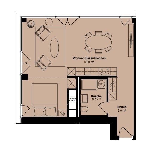 1 ½ rooms loft, photo 8 of 8