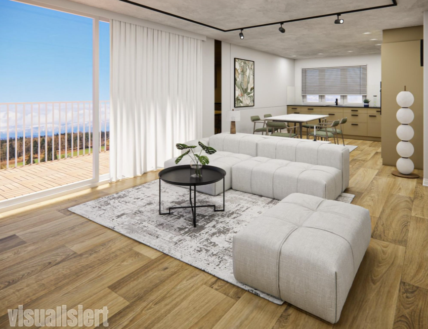 Appartement en attique de 3 ½ pièces