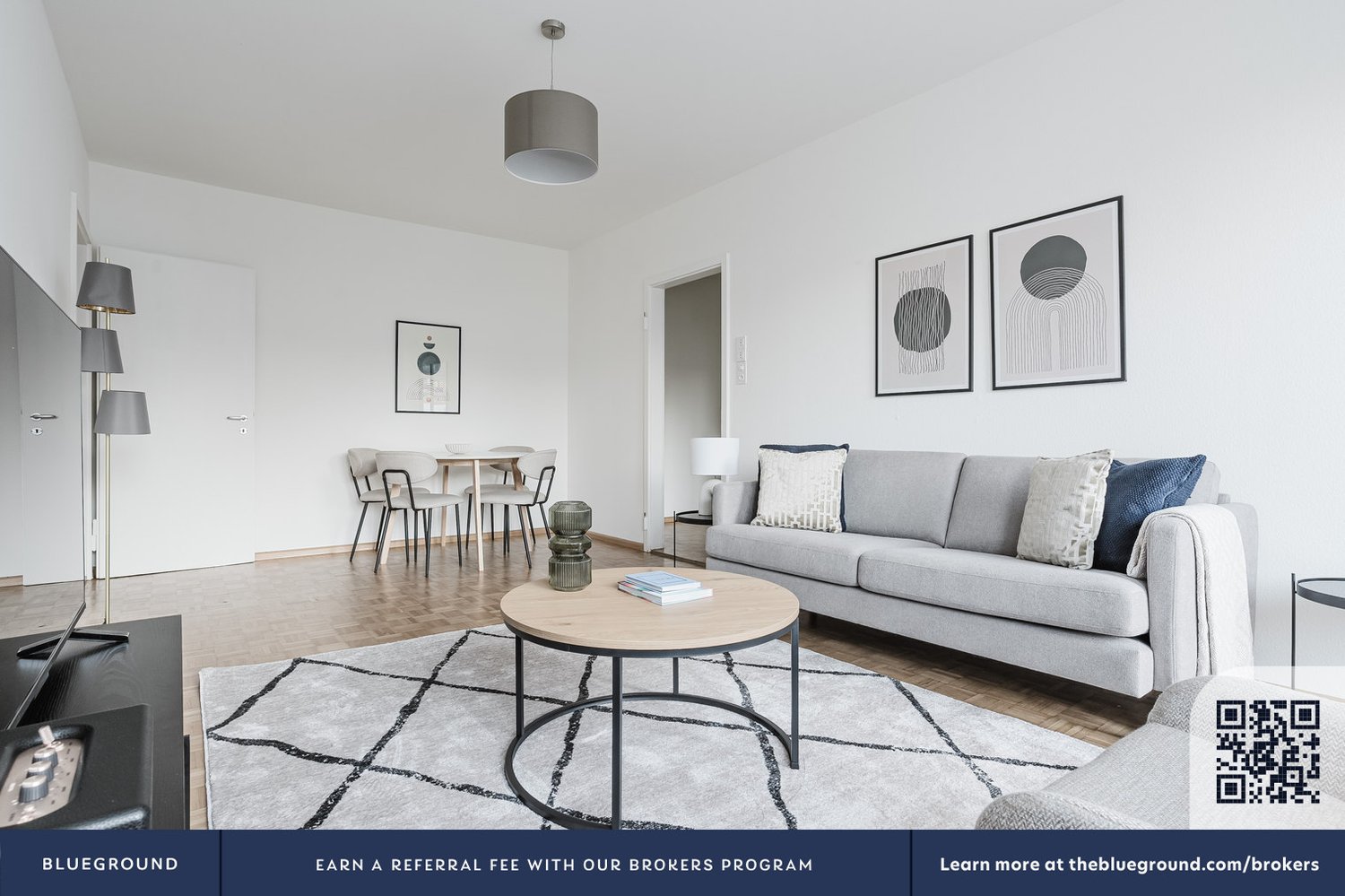 3 rooms furnished flat, photo 3 of 10