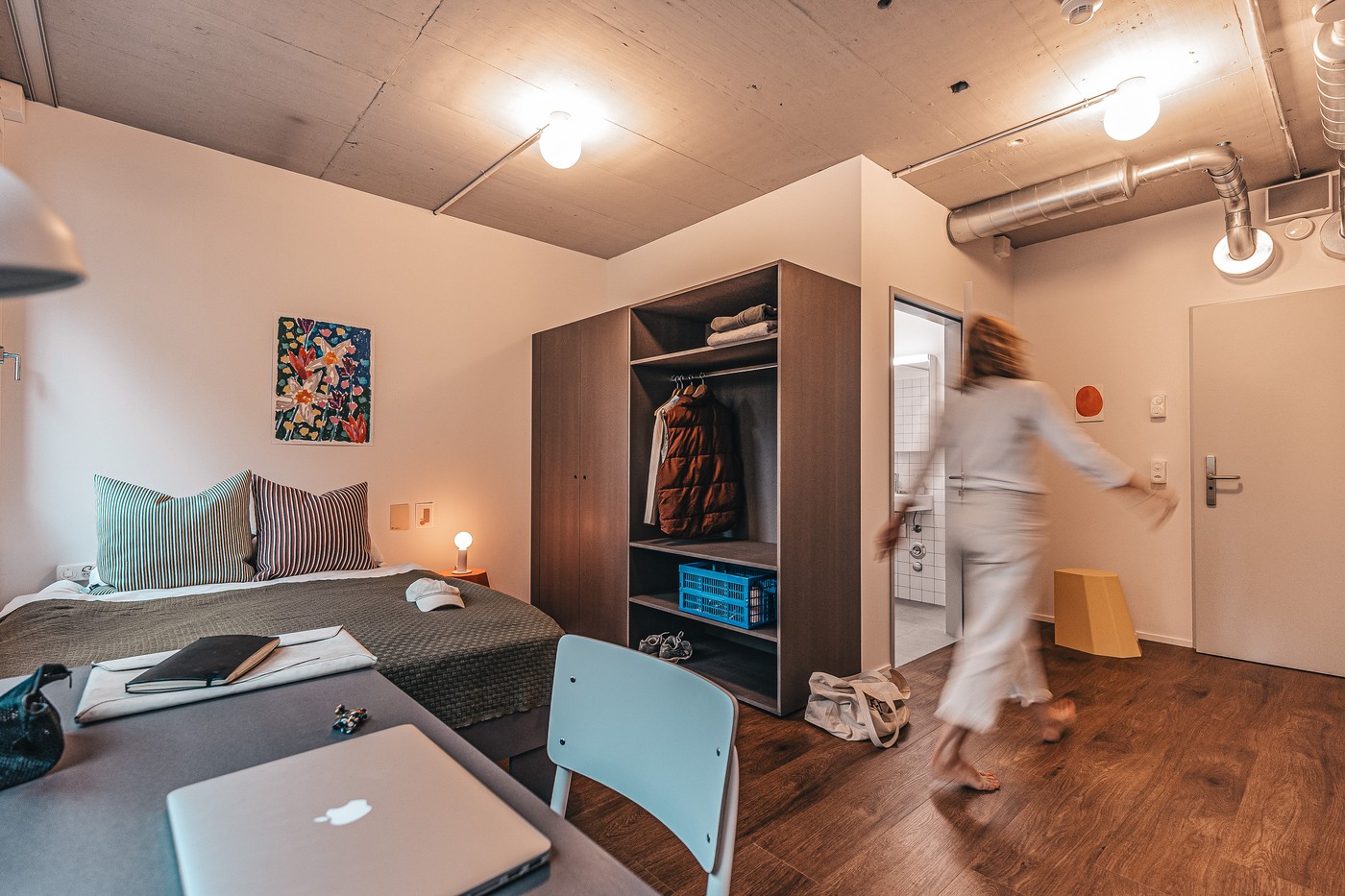 Chambre dans un appartement partagé