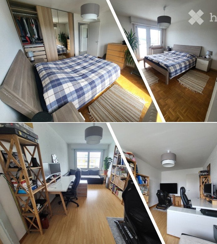 3 rooms apartment