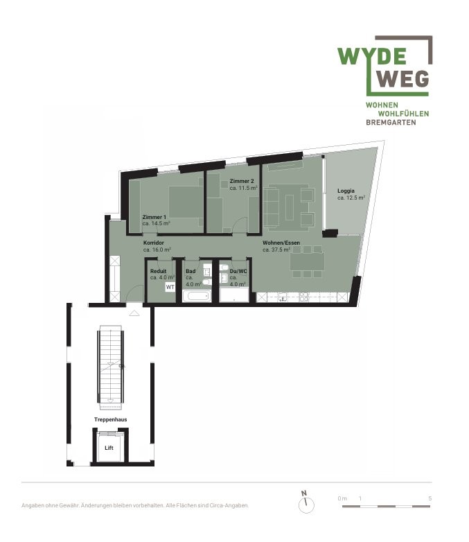 Appartement de 3 ½ pièces