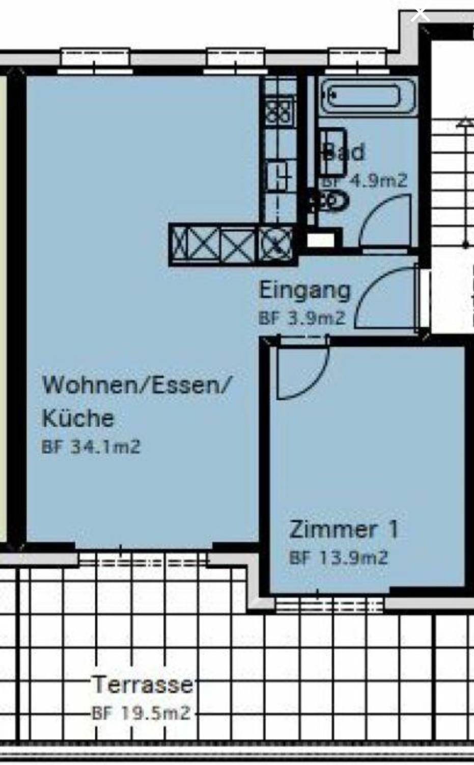 2 ½ rooms apartment, photo 3 of 9
