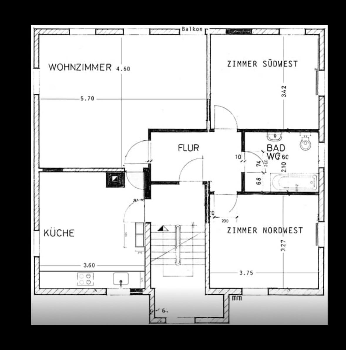 3 ½ rooms apartment