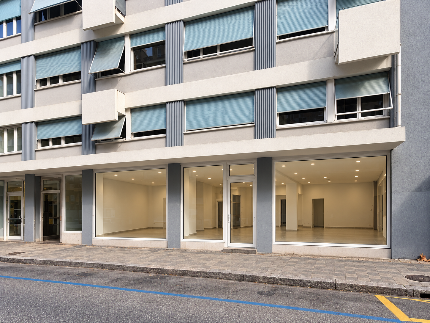 46m² arcade