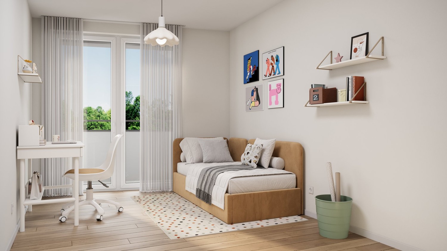 2 ½ rooms apartment