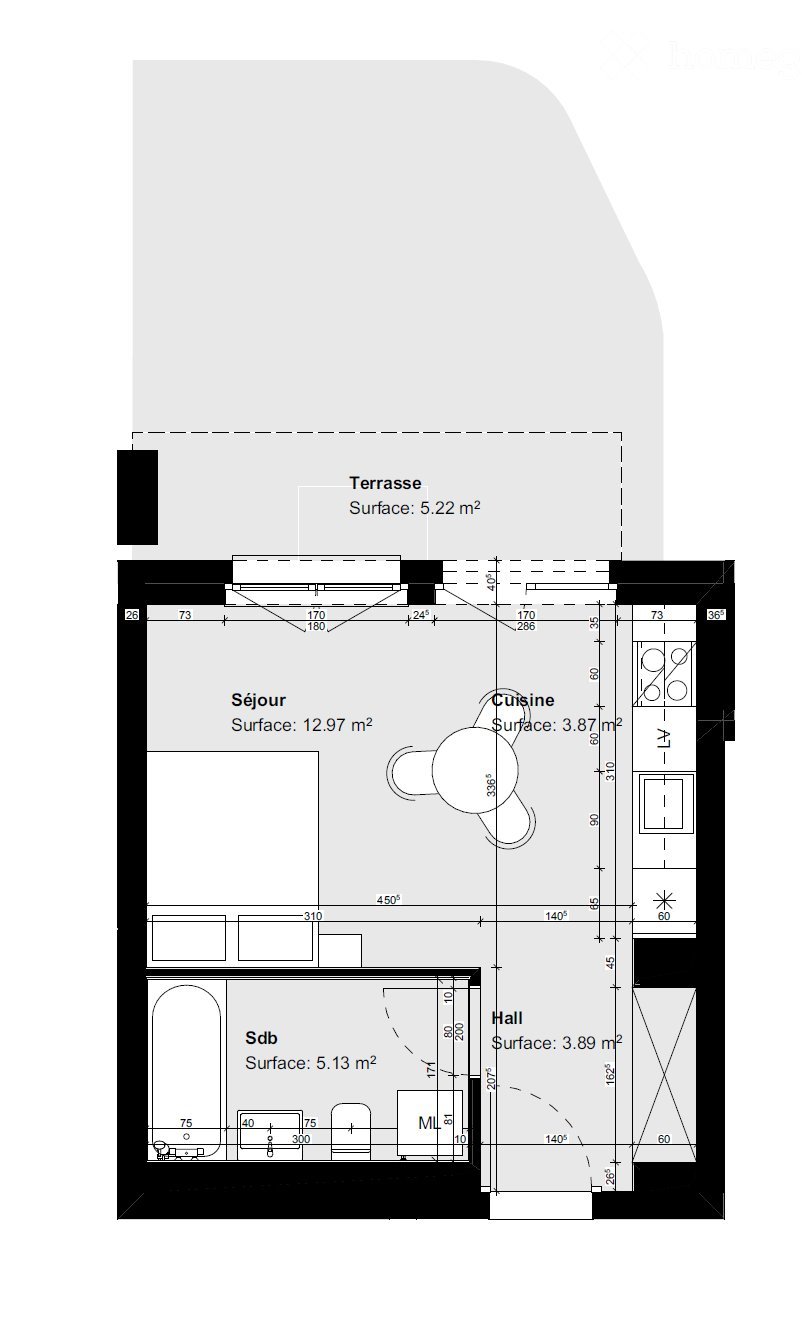 Appartamento di 1 ½ locali, foto 5 di 5