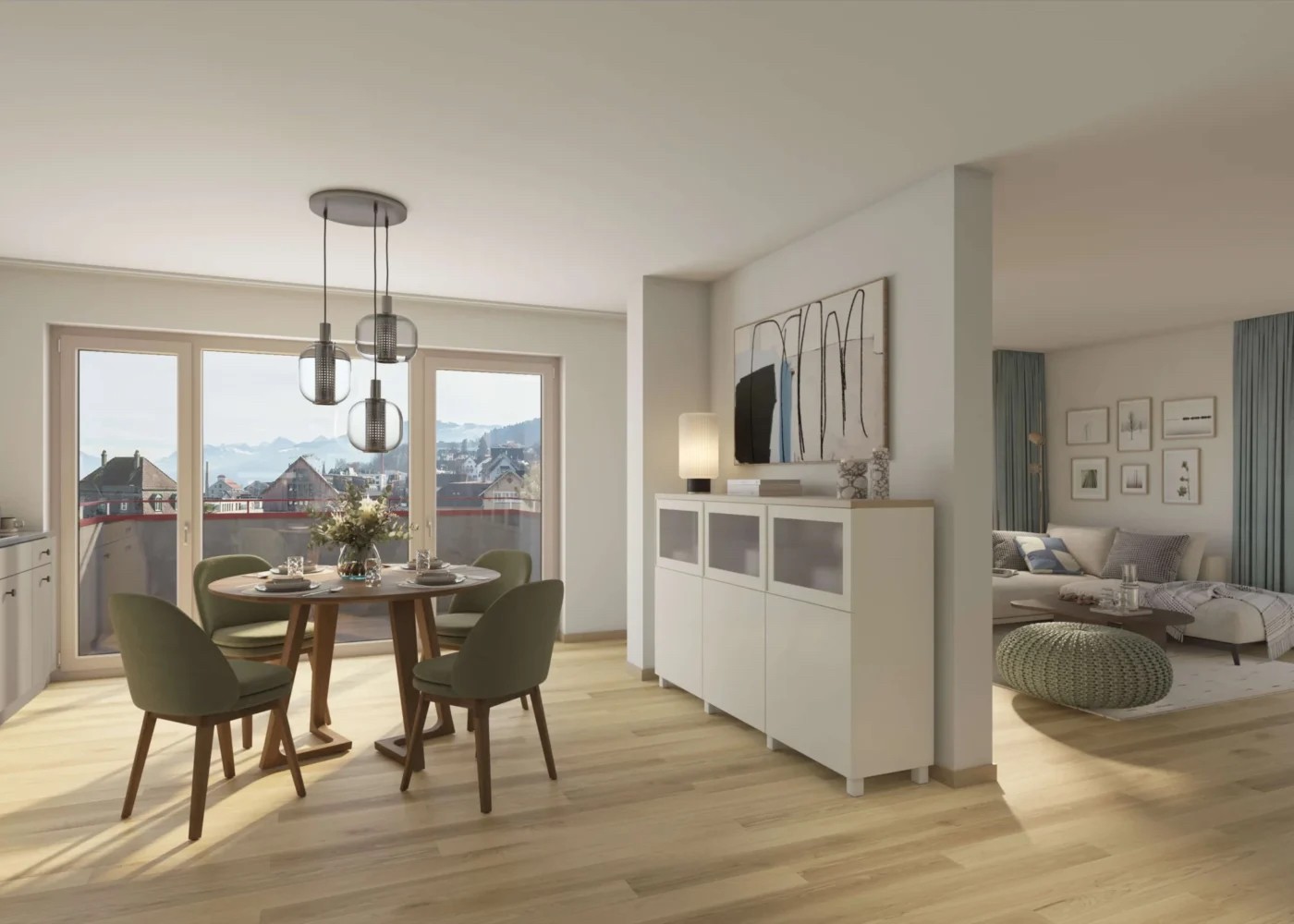 3 ½ pièces appartement